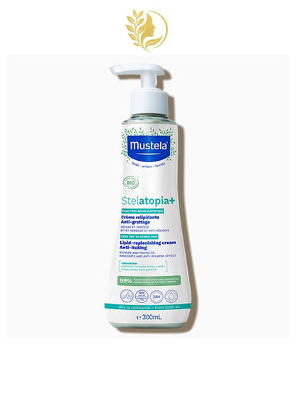 MUSTELA STELATOPIA CRÈME RELIPIDANTE ANTI-GRATTAGE CERTIFIÉE BIO - 150 & 300ML -