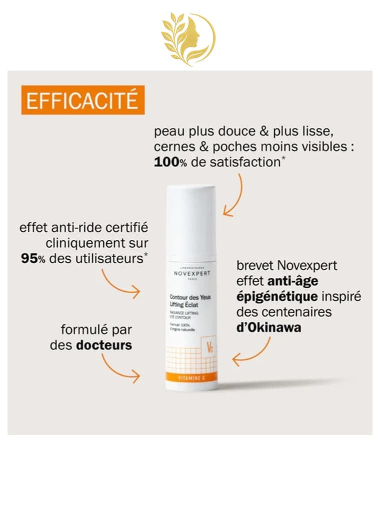 NOVEXPERT 1* CONTOUR DES YEUX LIFTING ÉCLAT - 15 ML -