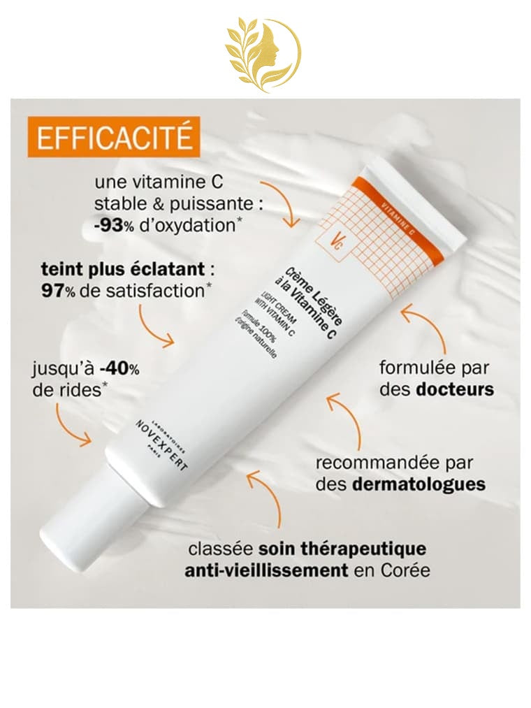 NOVEXPERT 1* CRÈME LÉGÈRE À LA VITAMINE C - 40 ML -