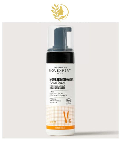 NOVEXPERT 1* MOUSSE NETTOYANTE FLASH ÉCLAT - 150 ML -