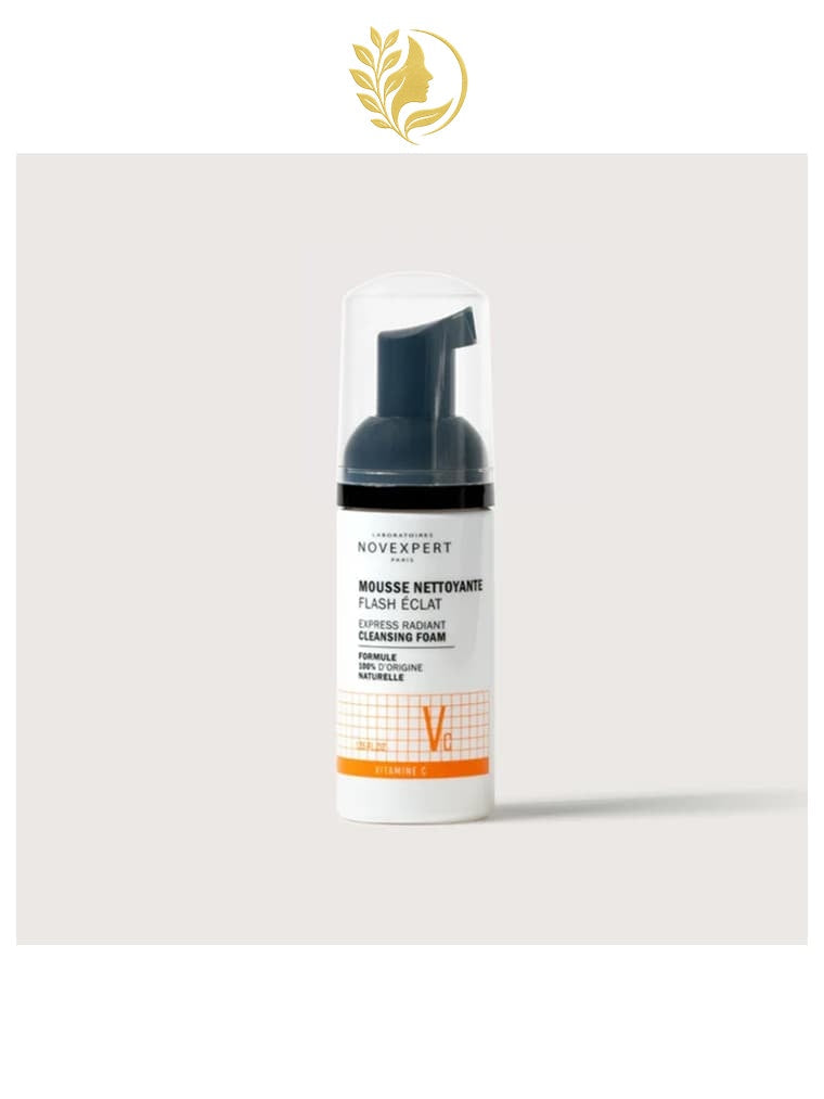 NOVEXPERT 1* MOUSSE NETTOYANTE FLASH ÉCLAT - 150 ML -