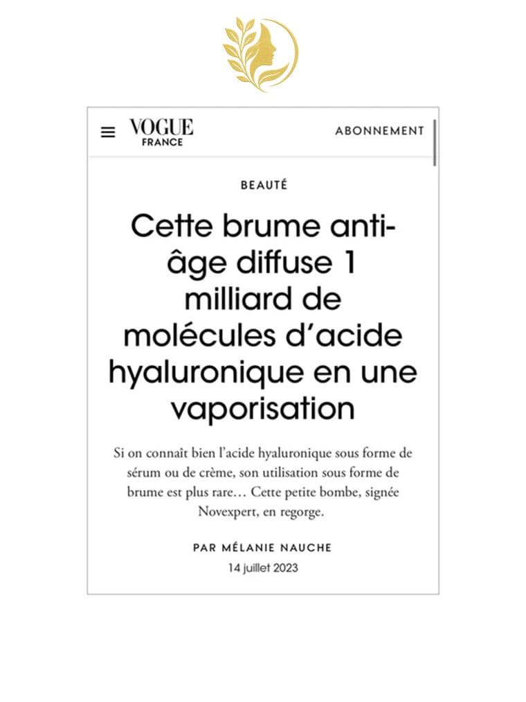 NOVEXPERT 2* BRUME À L'ACIDE HYALURONIQUE - 100 ML -