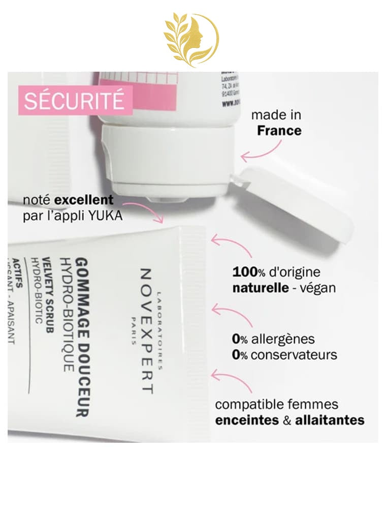 NOVEXPERT 3* GOMMAGE DOUCEUR HYDRO-BIOTIQUE - 60ML -