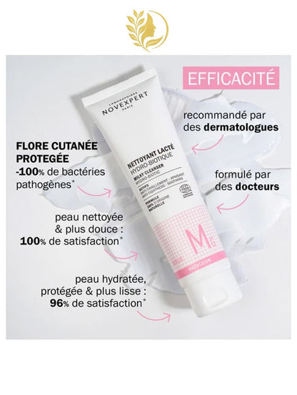 NOVEXPERT 3* NETTOYANT LACTÉ HYDRO-BIOTIQUE - 150 ML -