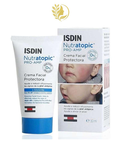 ISDIN NUTRATOPIC  PRO-AMP FACIAL CREAM ATOPIC SKIN - 50 ML -