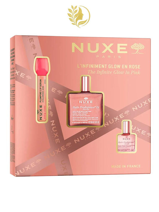 NUXE COFFRET L'INFINIMENT GLOW EN ROSE