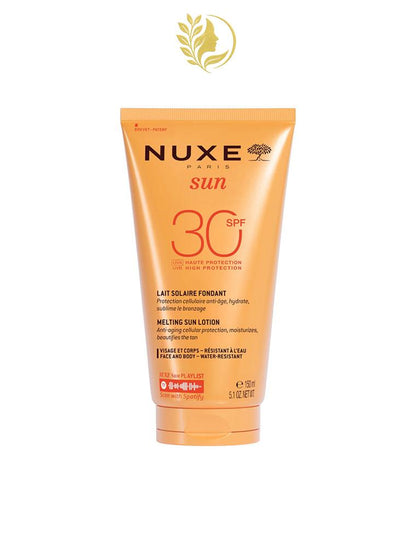 NUXE OFFRE SUN LAIT SOLAIRE FONDANT SPF 30 - 150 ML +SHAMPOING DOUCHE APRES SOLEIL 100 ML