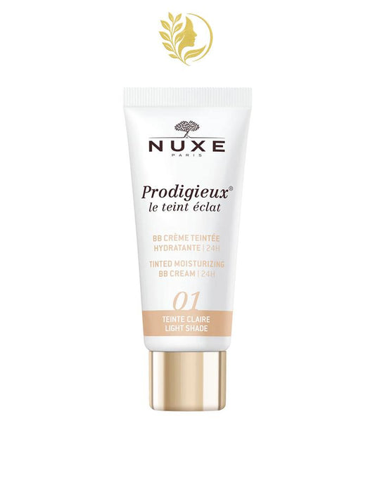 NUXE PRODIGIEUX LE TEINT ECLAT 01 BB CREME HYDRATANTE CLAIRE 30 ML
