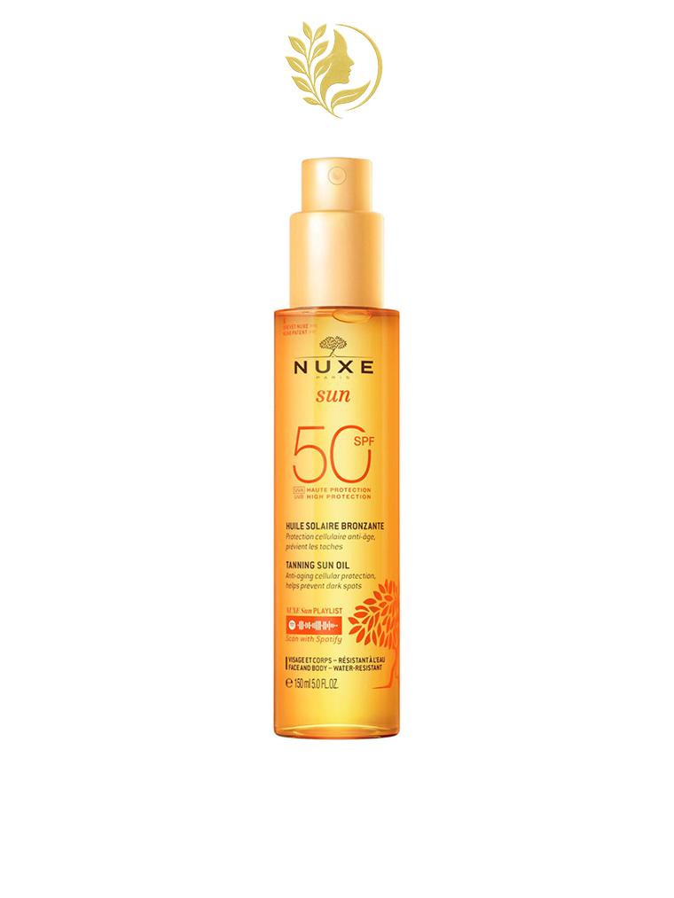 NUXE SUN HUILE SOLAIRE BRONZANTE 150 ML SPF 50