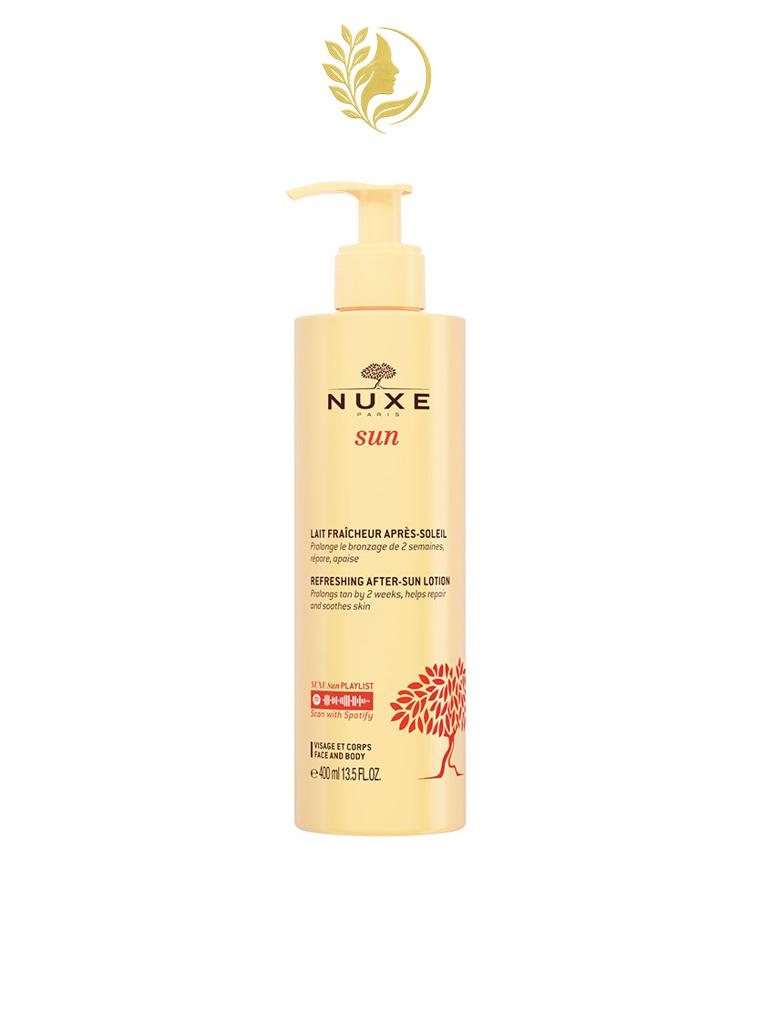 NUXE SUN LAIT FRAICHEUR APRES -SOLEIL VISAGE ET CORPS 400 ML