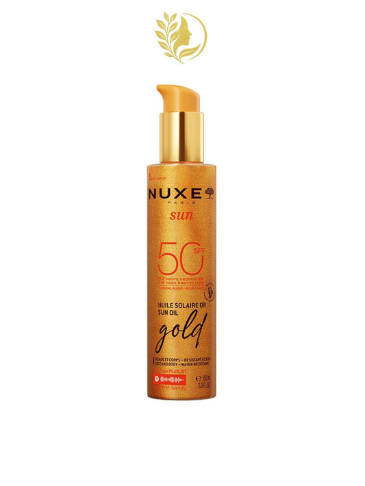 NUXE SUN SPF50 HUILE SOLAIRE GOLD 150 ML