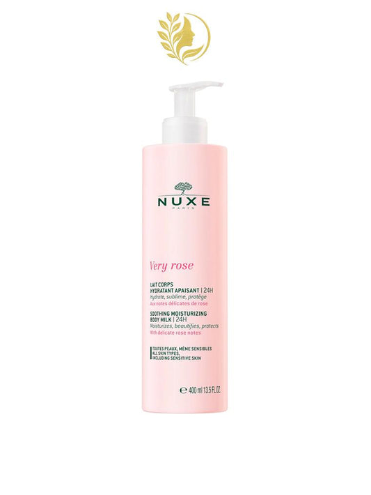 NUXE VERY ROSE LAIT CORPS HYDRATANT APAISANT 24H 400 ML