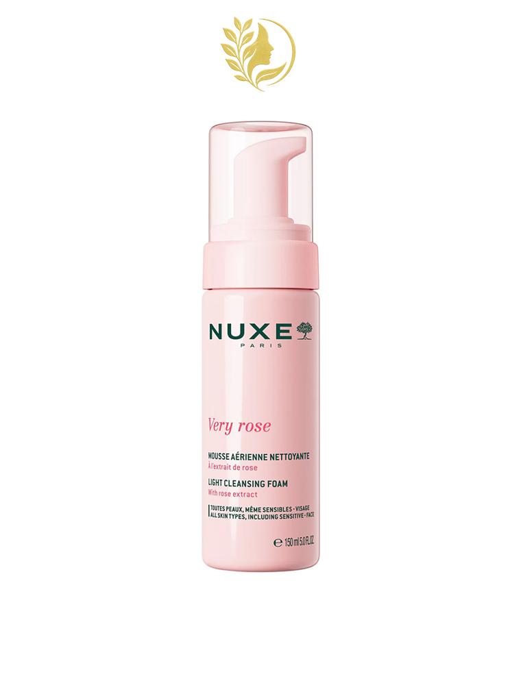 NUXE VERY ROSE MOUSSE AERIENNE NETTOYANTE 150ML