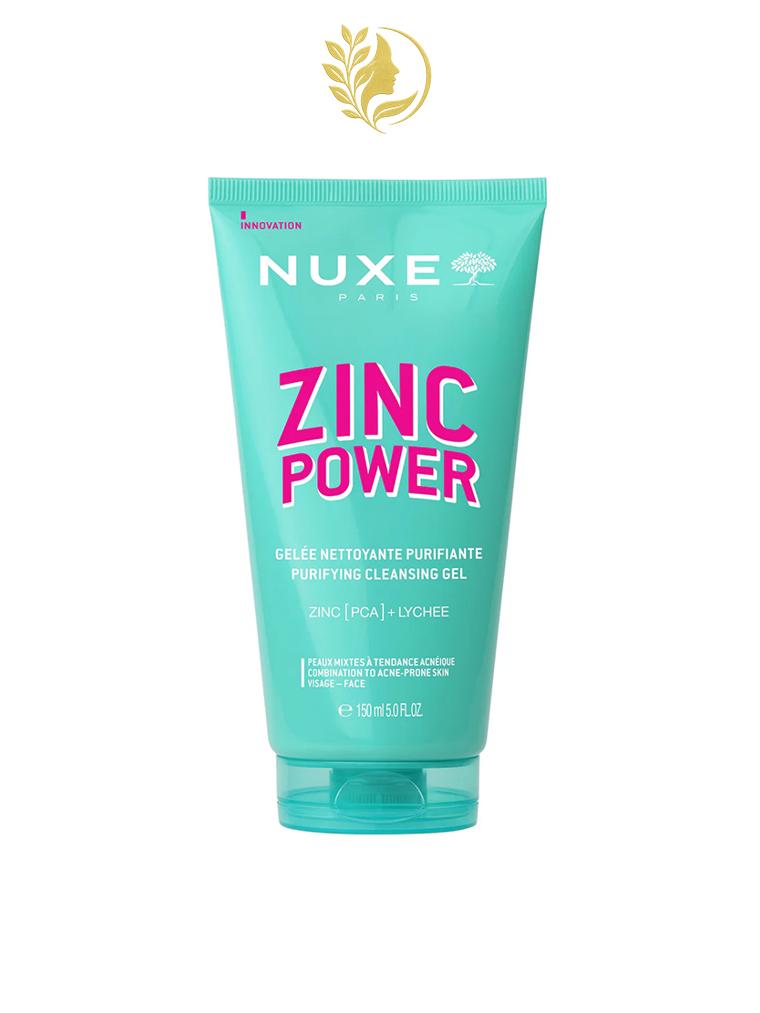 NUXE ZINC POWER GELEE NETTOYANTE PURIFIANTE 150 ML