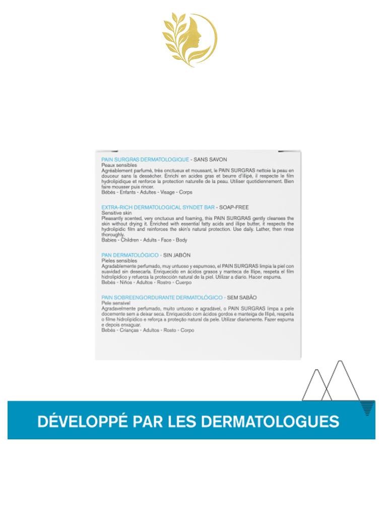 URIAGE PAIN SURGRAS  SANS SAVON, NETTOIE, NOURRIT, PROTÈGE - 100 GR -