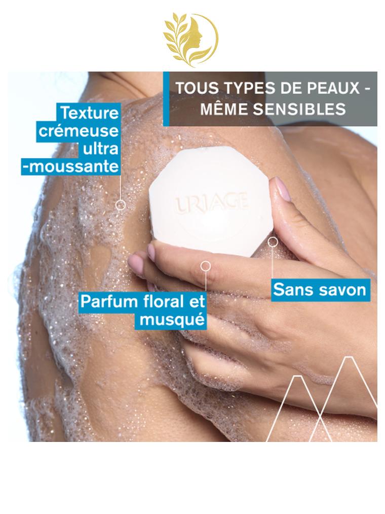 URIAGE PAIN SURGRAS  SANS SAVON, NETTOIE, NOURRIT, PROTÈGE - 100 GR -
