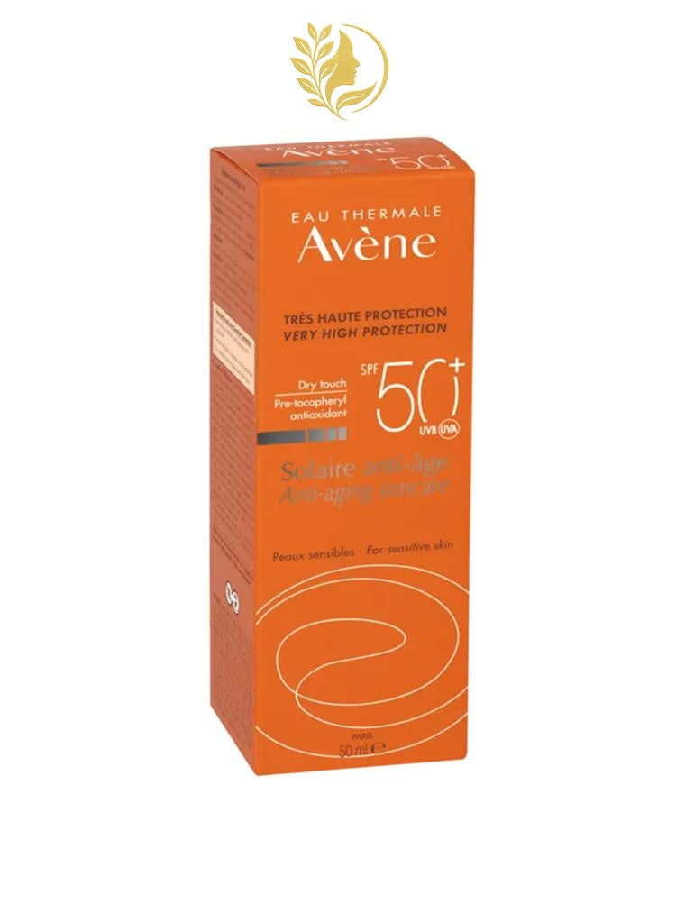 PROTECTION SOLAIRE ANTI-ÂGE SPF 50+ TOUCHER SEC SOINS SOLAIRES PEAUX SENSIBLES - 50ML -