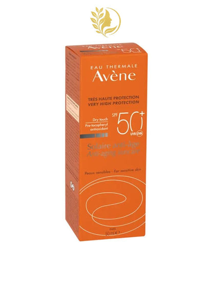 PROTECTION SOLAIRE ANTI-ÂGE SPF 50+ TOUCHER SEC SOINS SOLAIRES PEAUX SENSIBLES - 50ML -