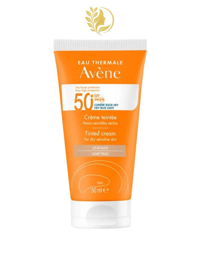 PROTECTION SOLAIRE CRÈME TEINTÉE SPF 50+ SOINS SOLAIRES PEAUX SENSIBLES - 50ML -