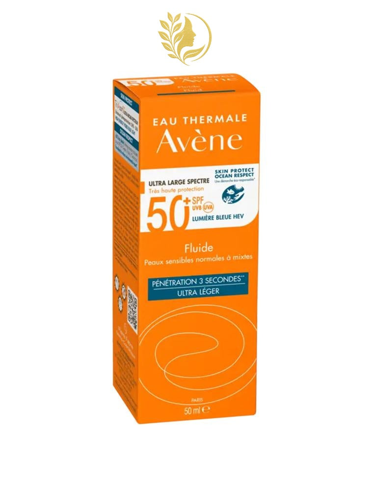 PROTECTION SOLAIRE FLUIDE SPF 50+ SOINS SOLAIRES PEAUX SENSIBLES - 50ML -