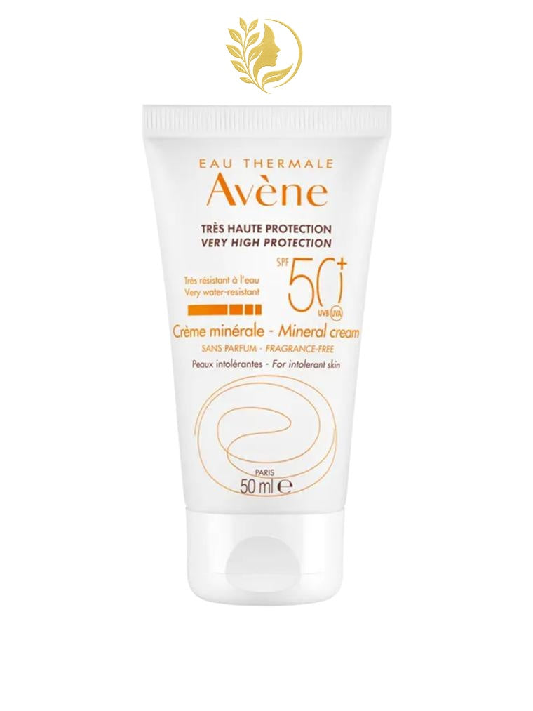PROTECTION SOLAIRE TRÈS HAUTE PROTECTION CRÈME MINÉRALE SPF 50+ SOINS SOLAIRES PEAUX INTOLÉRANTES - 50 ML -