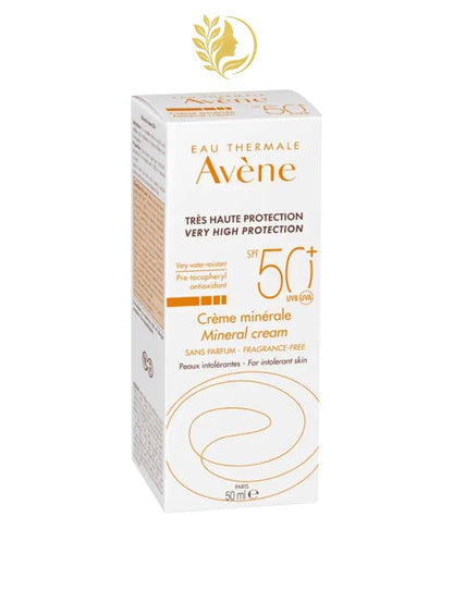 PROTECTION SOLAIRE TRÈS HAUTE PROTECTION CRÈME MINÉRALE SPF 50+ SOINS SOLAIRES PEAUX INTOLÉRANTES - 50 ML -