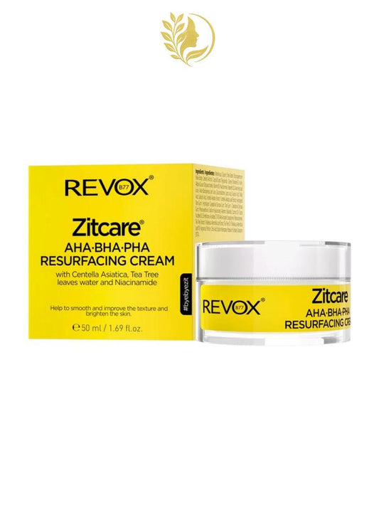 REVOX ZITCARE AHA.BHA.PHA CRÈME RESURFAÇANTE – 50ML