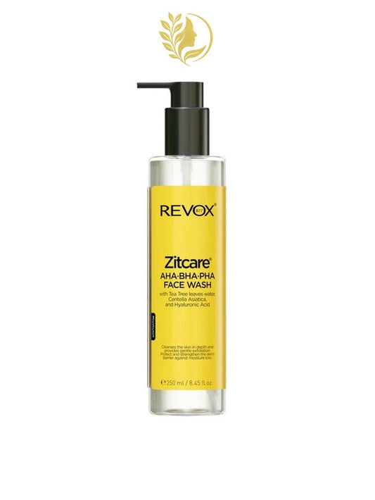 REVOX ZITCARE AHA.BHA.PHA GEL NETTOYANT – 250ML
