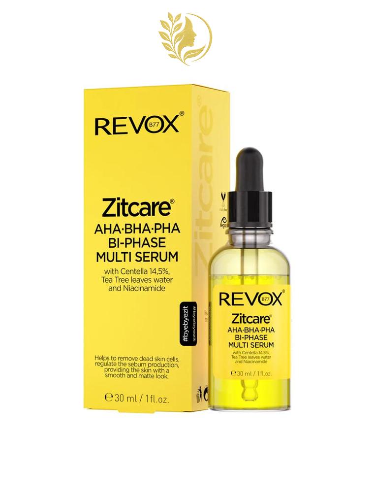 REVOX ZITCARE AHA.BHA.PHA. MULTI SERUM, 30ML