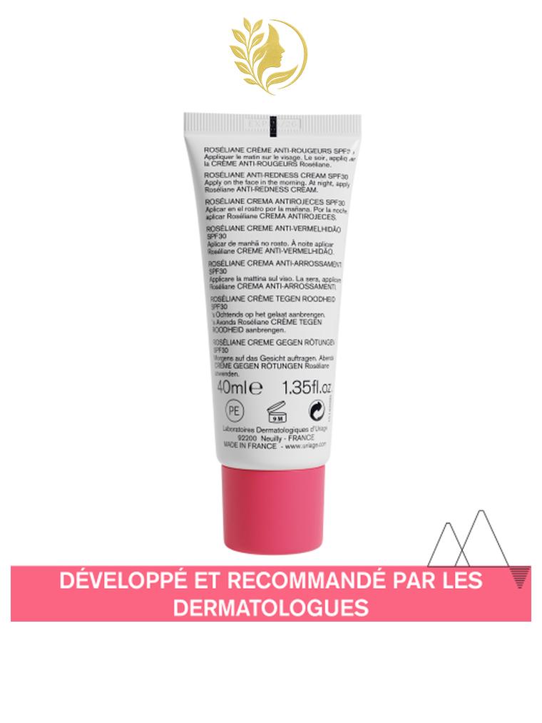 URIAGE ROSÉLIANE - CRÈME ANTI-ROUGEURS SPF30  APAISE, PROTÈGE, HYDRATE - 40 ML -