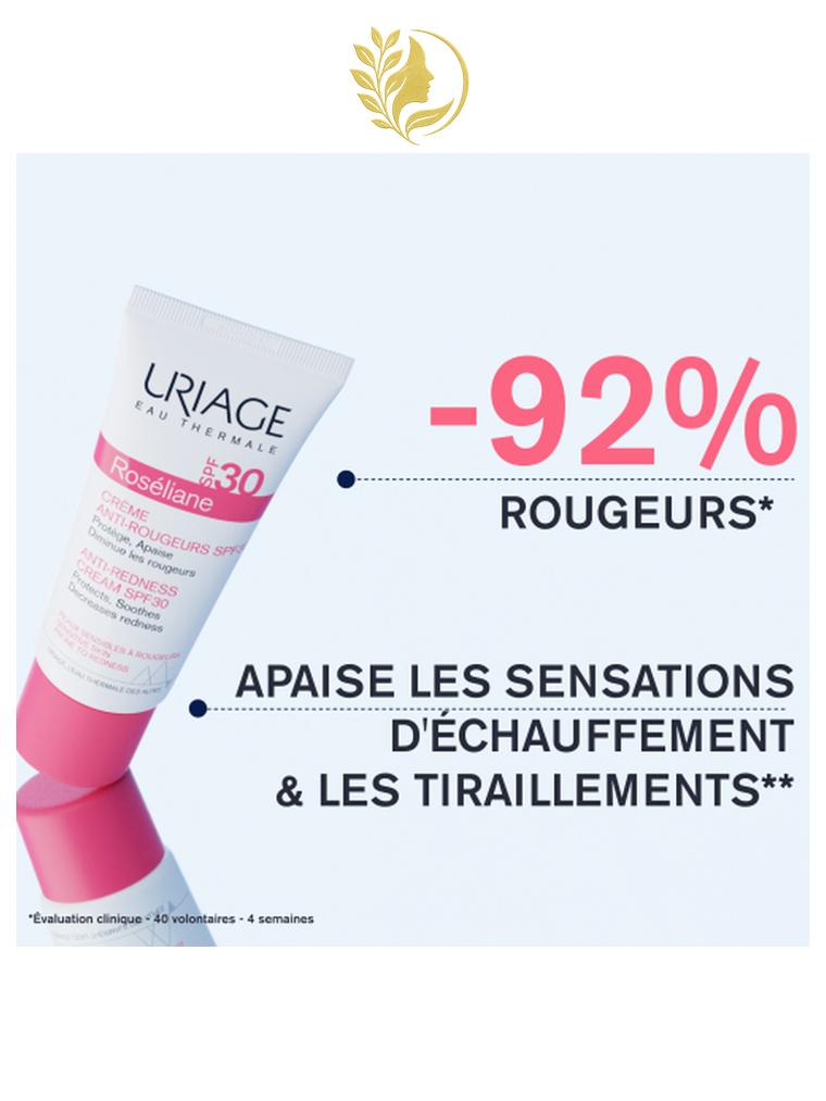 URIAGE ROSÉLIANE - CRÈME ANTI-ROUGEURS SPF30  APAISE, PROTÈGE, HYDRATE - 40 ML -
