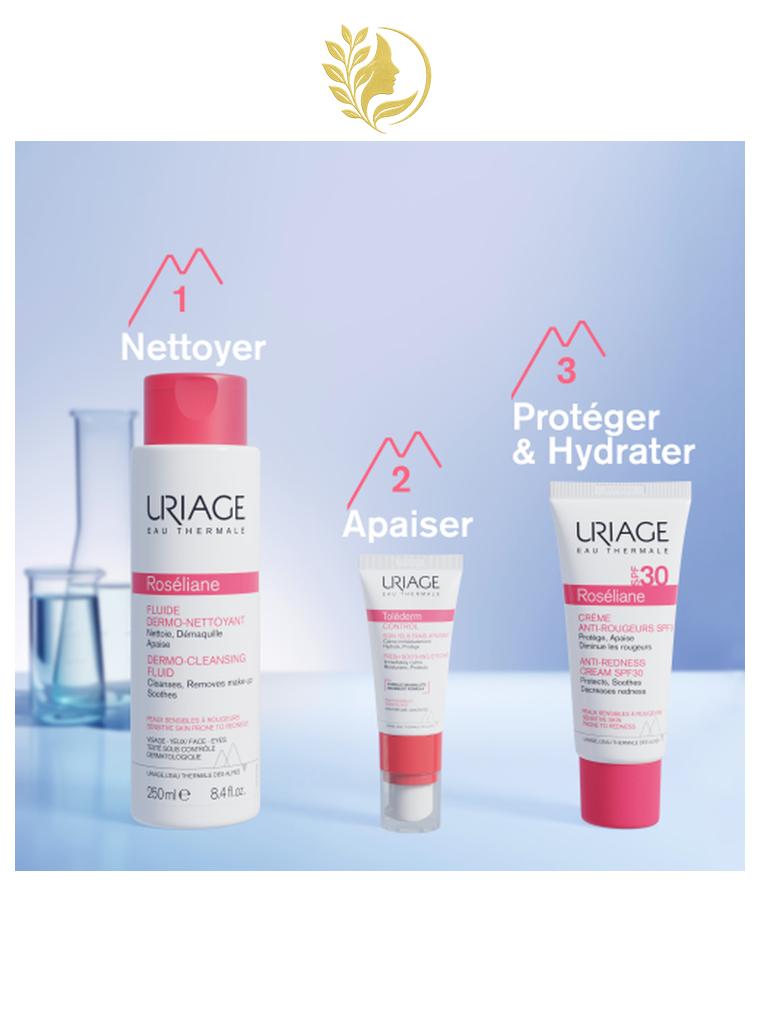 URIAGE ROSÉLIANE - CRÈME ANTI-ROUGEURS SPF30  APAISE, PROTÈGE, HYDRATE - 40 ML -