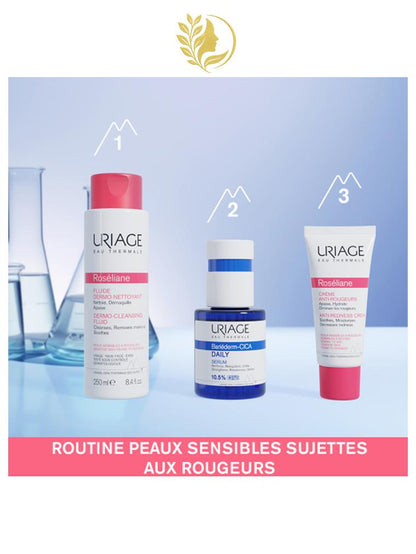 URIAGE ROSÉLIANE - CRÈME ANTI-ROUGEURS  APAISE, UNIFIE, HYDRATE - 40 ML -
