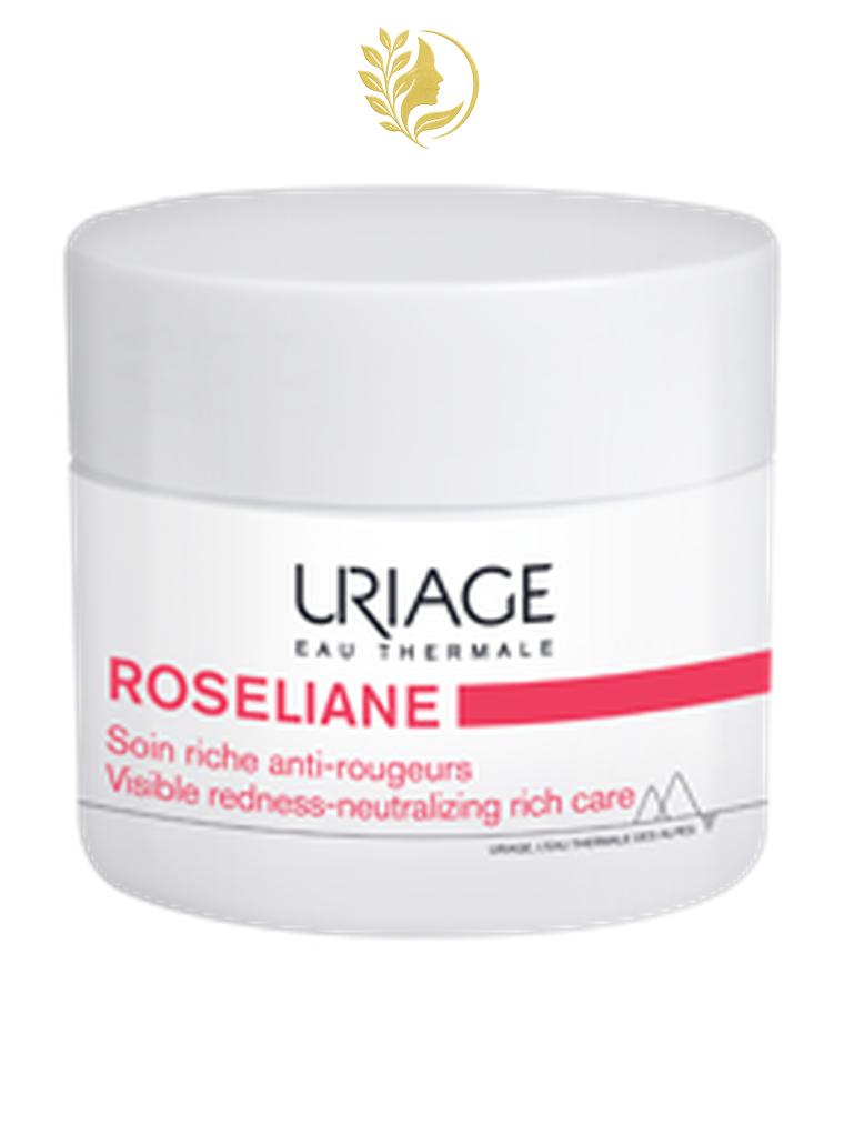 URIAGE ROSELIANE - SOIN RICHE ANTI-ROUGEURS  APAISE, UNIFIE, NOURRIT - POT 50 ML -