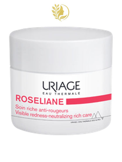 URIAGE ROSELIANE - SOIN RICHE ANTI-ROUGEURS  APAISE, UNIFIE, NOURRIT - POT 50 ML -