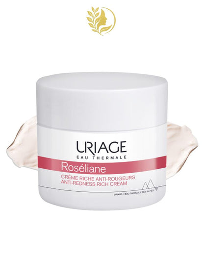 URIAGE ROSELIANE - SOIN RICHE ANTI-ROUGEURS  APAISE, UNIFIE, NOURRIT - POT 50 ML -