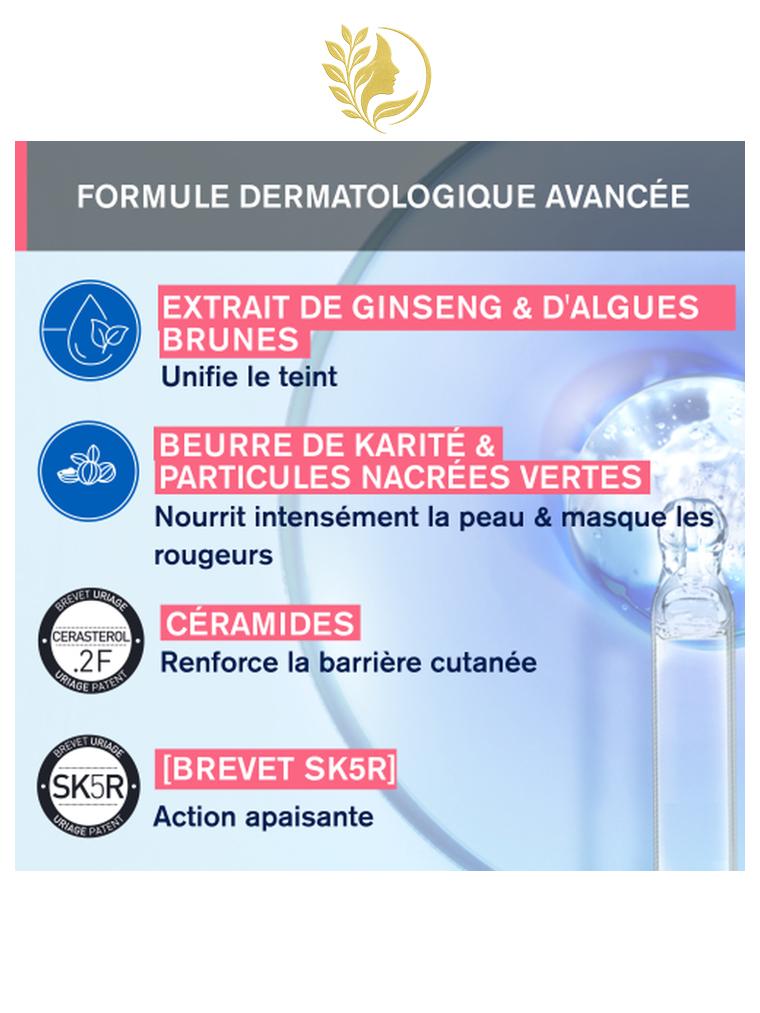 URIAGE ROSELIANE - SOIN RICHE ANTI-ROUGEURS  APAISE, UNIFIE, NOURRIT - POT 50 ML -