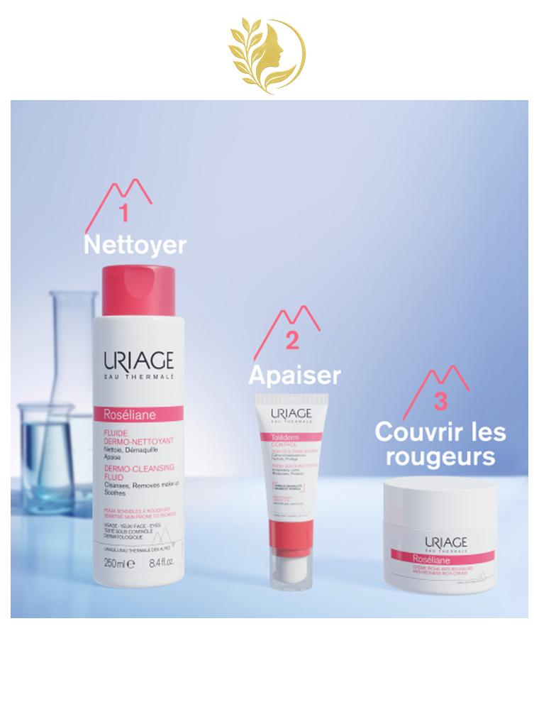 URIAGE ROSELIANE - SOIN RICHE ANTI-ROUGEURS  APAISE, UNIFIE, NOURRIT - POT 50 ML -
