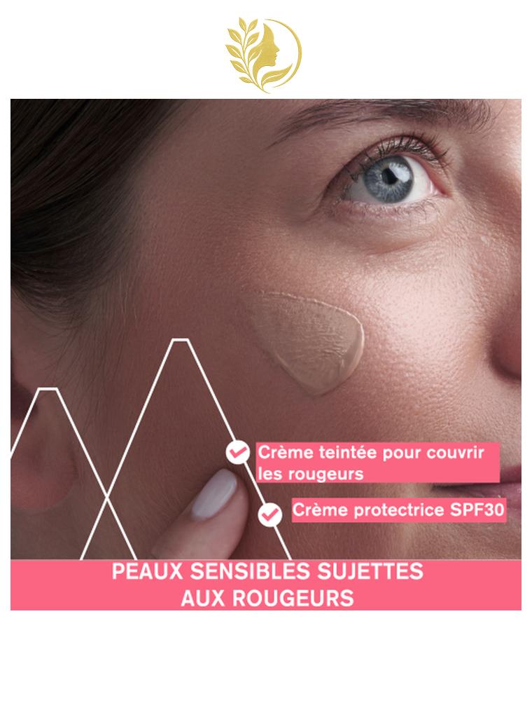 URIAGE ROSÉLIANE - SOIN TEINTÉ CC CRÈME MÉDIUM ANTI-ROUGEURS SPF30  APAISE, PROTÈGE, CORRIGE LE TEINT - 40 ML -