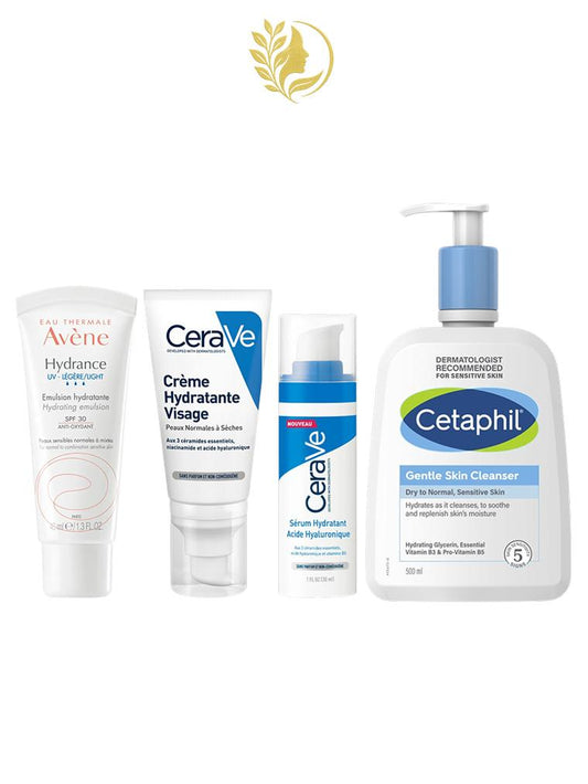 ROUTINE *MATIN* PEAU SÈCHE, HYDRATATION & RESTAURATION
