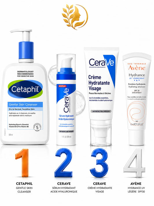 ROUTINE PEAU SÈCHE HYDRATATION & RESTAURATION
