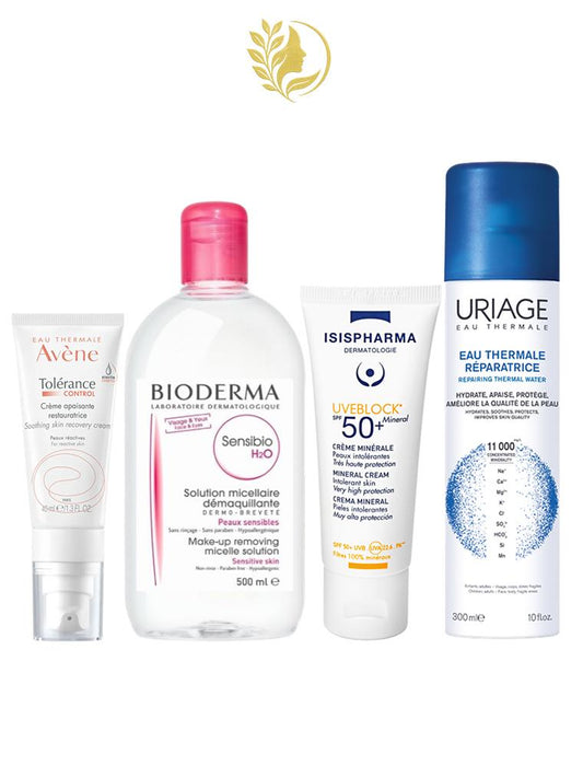 ROUTINE *MATIN* PEAU SENSIBLE, DOUCEUR & APAISEMENT