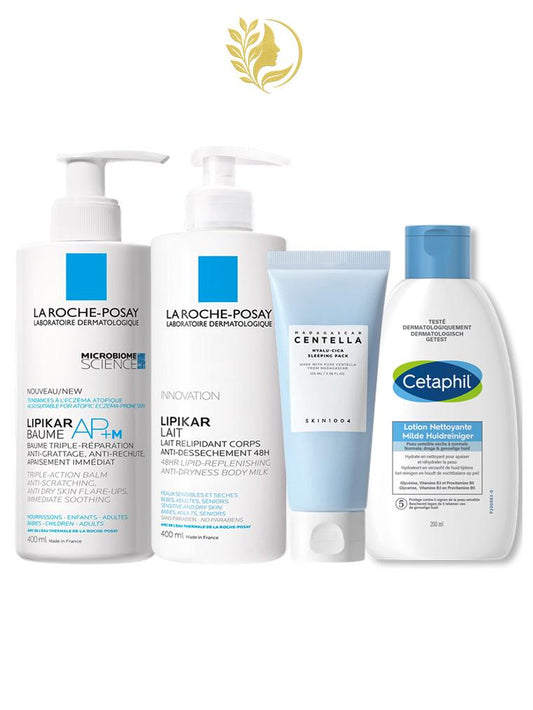 ROUTINE *SOIR* PEAU SÈCHE, RÉGÉNÉRATION & RELIPIDATION