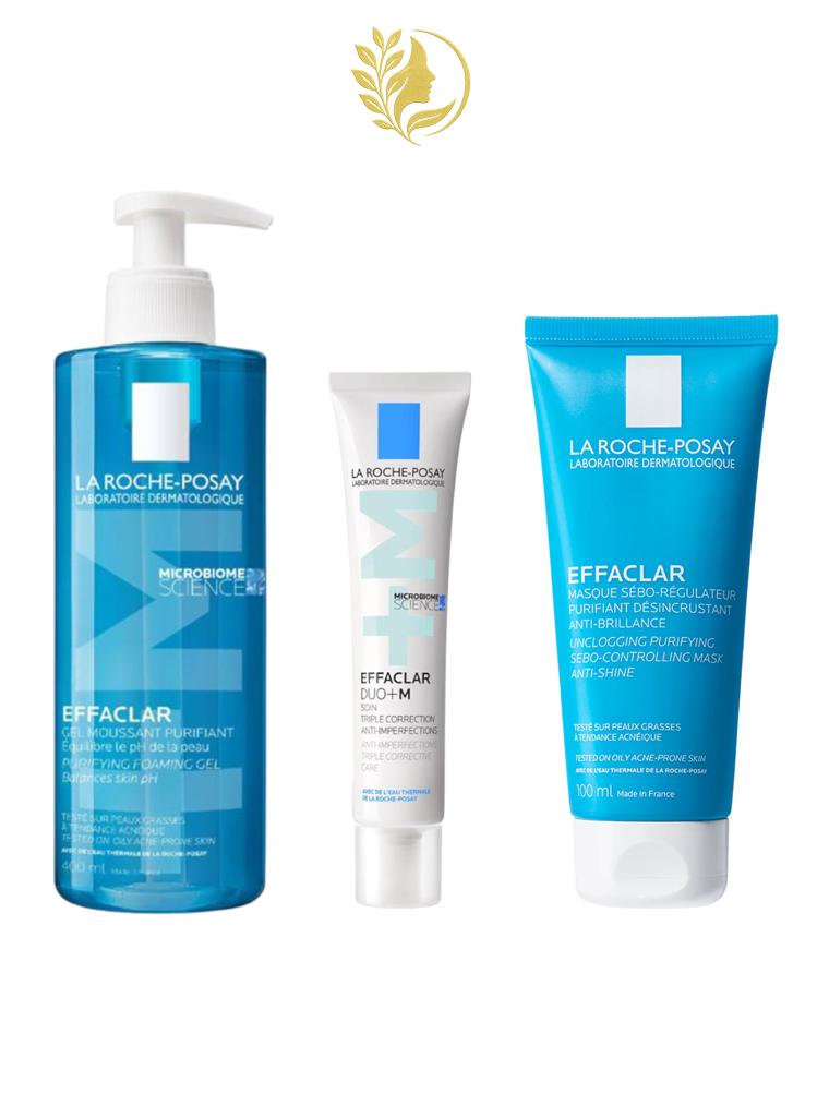 ROUTINE TRIO ANTI-IMPERFECTIONS LA ROCHE-POSAY EFFACLAR