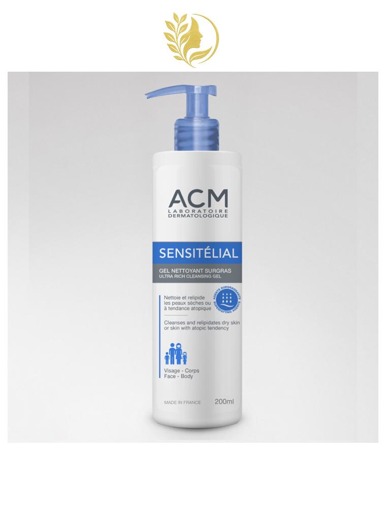ACM SENSITÉLIAL GEL NETTOYANT SURGRAS - 200 & 500 ML -