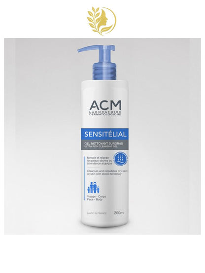 ACM SENSITÉLIAL GEL NETTOYANT SURGRAS - 200 & 500 ML -