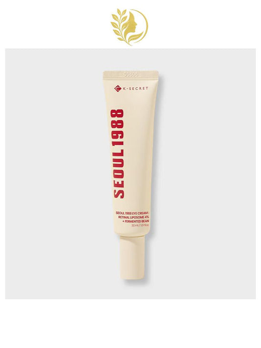 K-SECRET SEOUL 1988 EYE CREAM : RETINAL LIPOSOME 4% + FERMENTED BEAN - 30 ML -