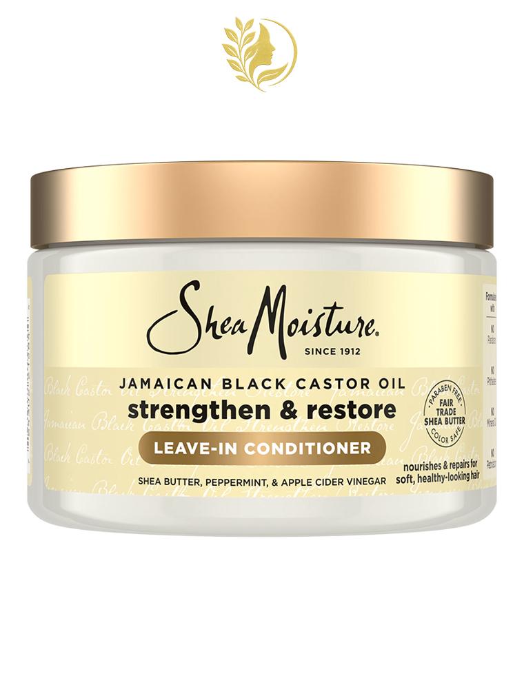 SHEAMOISTURE *1* JAMAICAN BLACK CASTOR OIL RENFORCE ET RESTAURE LE REVITALISANT SANS RINÇAGE - 340 ML -