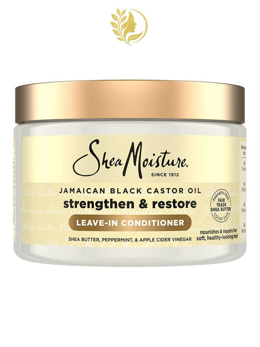SHEAMOISTURE *1* JAMAICAN BLACK CASTOR OIL RENFORCE ET RESTAURE LE REVITALISANT SANS RINÇAGE - 340 ML -