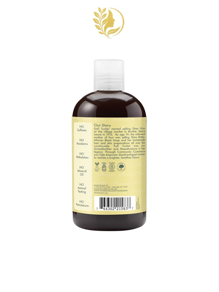 SHEAMOISTURE *1* JAMAICAN BLACK CASTOR OIL RENFORCE ET RESTAURE SHAMPOOING POUR CHEVEUX ABÎMÉS -  384 ML -